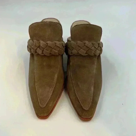 Kanas suede Turin loafer mule booties n Taupe size 6. New with tag, no b… - Picture 2 of 8